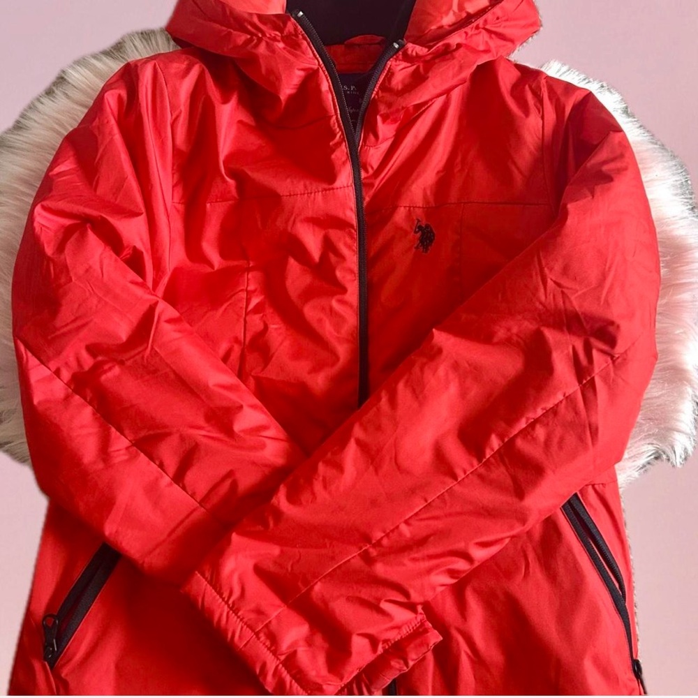 U.S. Polo Assn. Women’s Vibrant Red Performance Jacket